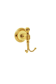 10355 Крючок двойной Hermitage Gold фото 10355 Крючок двойной Hermitage Gold