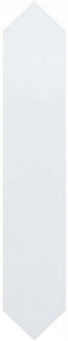 Плитка Gradient Crayon White Gloss 4,3X24,3 См