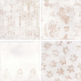 Плитка Mestizaje Chateau Antique White Gloss 18,5X18,5 См