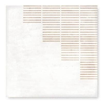 Плитка Mestizaje Chateau Lines White Gloss 18,5X18,5 См