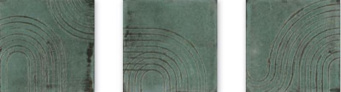 Плитка Enso Wabi Green 12,5X12,5 См