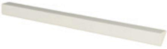 Спецэлемент Duo Edge Grey 0,8X15 См