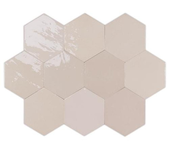 Плитка Zellige Hexa Nude 10.8X12.4 См