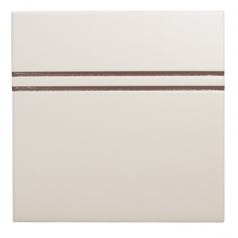 Керамогранит Point & Dash Dash Neutral Burgundy 15X15 См