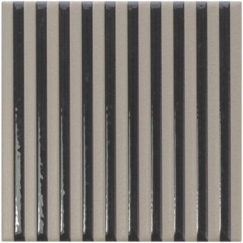 Плитка Twister Er Taupe Stone Graphite 12,5X12,5 См