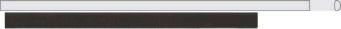 Спецэлемент Fez Rounded Edge Graphite Matt 1,1X12,5 См