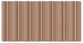Плитка Faces Bars Tan 12,5X25 См