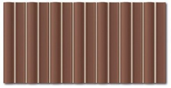 Плитка Faces Bars Henna 12,5X25 См