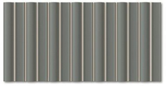 Плитка Faces Bars Steel Blue 12,5X25 См