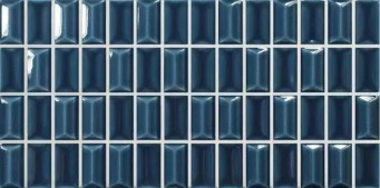 Плитка 3D Bars Diamond Sapphire Gloss 12,5X25 См