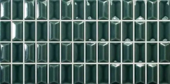 Плитка 3D Bars Diamond Emerald Gloss 12,5X25 См