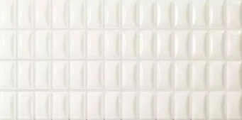 Плитка 3D Bars Bevel Quartz Gloss 12,5X25 См