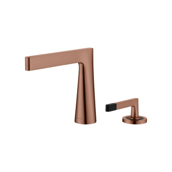 161-CB Смеситель Boheme Duo для раковины, 2х-позиционный COPPER BRUSHED фото 161-CB Смеситель Boheme Duo для раковины, 2х-позиционный COPPER BRUSHED