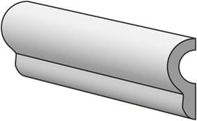 Бордюр London Crackle Light Grey 5x15 фото Бордюр London Crackle Light Grey 5x15