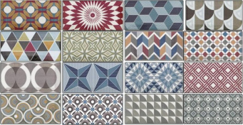 Плитка Metro Patchwork Colours 7,5x15