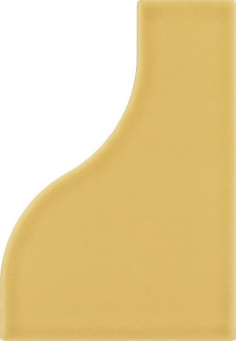 Плитка 8,3X12Cu Curve Yellow Matt 8,3x12