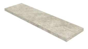 Ступень Лирика Грэй 33x120 угловая правая