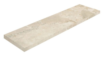 Ступень Вивальди Уайт 33x120 угловая левая