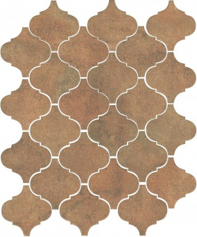 65003 Арабески котто рыжий 26х30 фото 65003 Арабески котто рыжий 26х30