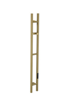 729-MG Полотенцесушитель электрический 2-трубы круглый MATT GOLD