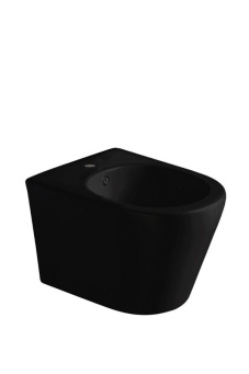973-B-BIDET Биде подвесной, Avva new Черный матовый