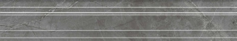 BLF026R Бордюр Багет Риальто серый тёмный глянцевый обрезной 40x7,3x2,7 фото BLF026R Бордюр Багет Риальто серый тёмный глянцевый обрезной 40x7,3x2,7