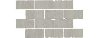 BR032 Бордюр Сан-Марко мозаичный серый светлый матовый обрезной 46,5x26,5x0,9 фото BR032 Бордюр Сан-Марко мозаичный серый светлый матовый обрезной 46,5x26,5x0,9