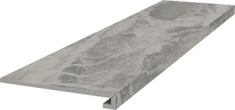 DL503120R/GCF Ступень клееная Альбино серый обрезной 33х119,5x0,9 фото DL503120R/GCF Ступень клееная Альбино серый обрезной 33х119,5x0,9