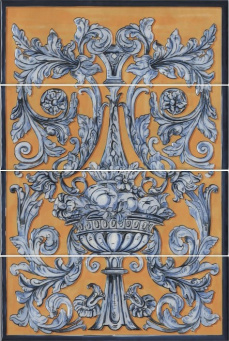 HGD/B347/4x/15129 Панно Площадь Испании 15х40 фото HGD/B347/4x/15129 Панно Площадь Испании 15х40