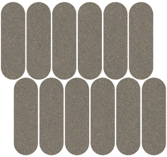 ID146 Декор Джиминьяно наборный коричневый матовый 30x32x0,9 фото ID146 Декор Джиминьяно наборный коричневый матовый 30x32x0,9