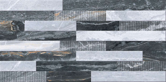 Керамогранит Vitra Bergamo 3D Микс Холодная Гамма Лаппато Ректификат фото Керамогранит Vitra Bergamo 3D Микс Холодная Гамма Лаппато Ректификат