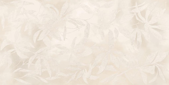 Керамогранит Artwall Цветы Слоновая Кость Матовый 60x120 фото Керамогранит Artwall Цветы Слоновая Кость Матовый 60x120