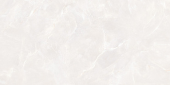 Керамогранит 60x120 КлаудОникс Белый Шлифованный R9 Ректификат