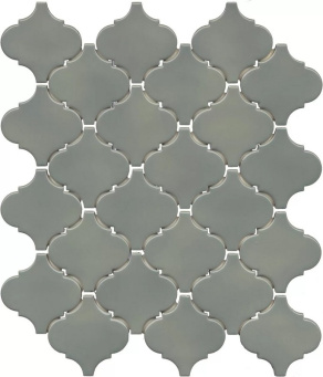 KM2630M0000N Арабески Марокко зелёный глянцевый 26x30x0,7 керамическая плитка