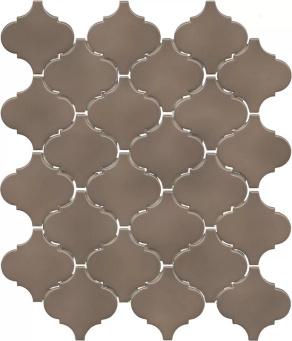 KM2630M0010N Арабески Марокко коричневый тёмный глянцевый 26x30x0,7 керамическая плитка