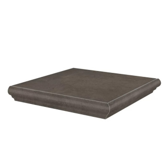 KM4040G0031NGTA Ступень угловая Хадду коричневый матовый 34x34x0,8 фото KM4040G0031NGTA Ступень угловая Хадду коричневый матовый 34x34x0,8