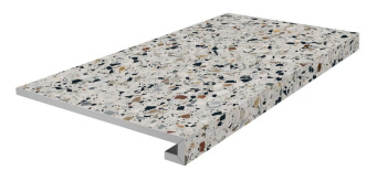 KM6060G0001RGCF Ступень фронтальная клееная Бричиола белый матовый обрезной 33x60x0,9 фото KM6060G0001RGCF Ступень фронтальная клееная Бричиола белый матовый обрезной 33x60x0,9