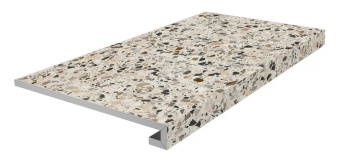 KM6060G0031RGCF Ступень фронтальная клееная Бричиола бежевый светлый матовый обрезной 33x60x0,9 фото KM6060G0031RGCF Ступень фронтальная клееная Бричиола бежевый светлый матовый обрезной 33x60x0,9