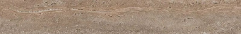 KM6060G0891RBT6 Плинтус Про Травертин коричневый светлый матовый обрезной 60x9,5x0,9