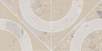 KMB2TGL008BR Тараскон бежевый светлый матовый обрезной 30x14,7x0,9 бордюр