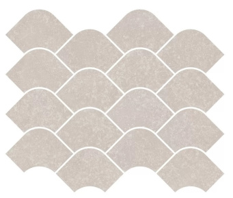 KMD2HID001BR Касабланка наборный серый светлый матовый обрезной 30x25x0,9 декор