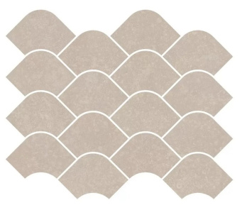 KMD2HID003BR Касабланка наборный бежевый светлый матовый обрезной 30x25x0,9 декор