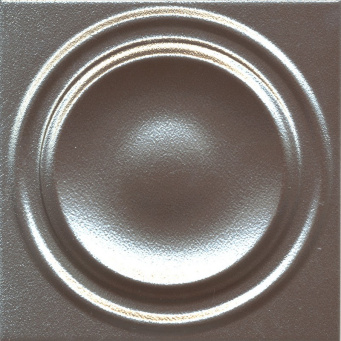 KMD2OBE003BR Арль металл глянцевый структура обрезной 20x20x0,95 декор