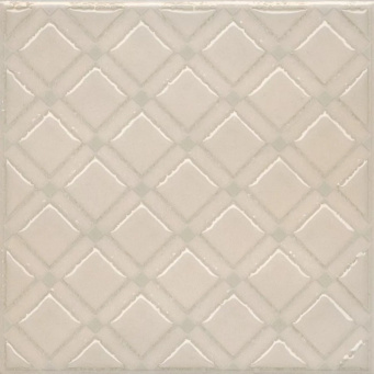 KMD3STA013GN Бахия 1 бежевый светлый глянцевый 9,8x9,8x0,7 декор