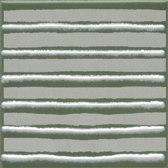 KMD3STA027GN Бахия 4 зелёный глянцевый 9,8x9,8x0,7 декор