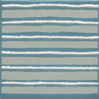 KMD3STA028GN Бахия 4 бирюзовый глянцевый 9,8x9,8x0,7 декор