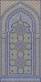 KMD3STA081GR Ковер Аттарин матовый обрезной 119,5x238,5x0,9 керамический ковер