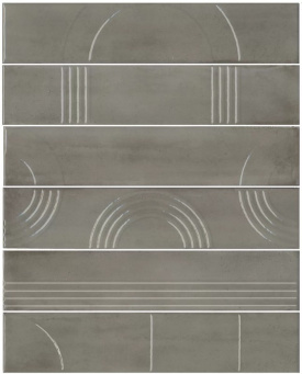 KMP3STA004RN6X Панно Мажорель серый глянцевый (из 6 частей 6х28,5) 36x28,5x1 фото KMP3STA004RN6X Панно Мажорель серый глянцевый (из 6 частей 6х28,5) 36x28,5x1