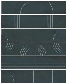 KMP3STA008RN6X Панно Мажорель зелёный тёмный глянцевый (из 6 частей 6х28,5) 36x28,5x1 фото KMP3STA008RN6X Панно Мажорель зелёный тёмный глянцевый (из 6 частей 6х28,5) 36x28,5x1