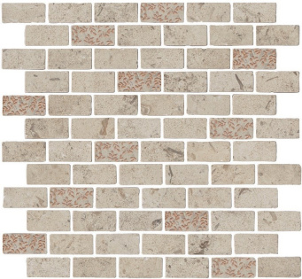 MBD014 Декор Про Лаймстоун Антика 2 мозаичный бежевый матовый 32х30х0,9 фото MBD014 Декор Про Лаймстоун Антика 2 мозаичный бежевый матовый 32х30х0,9
